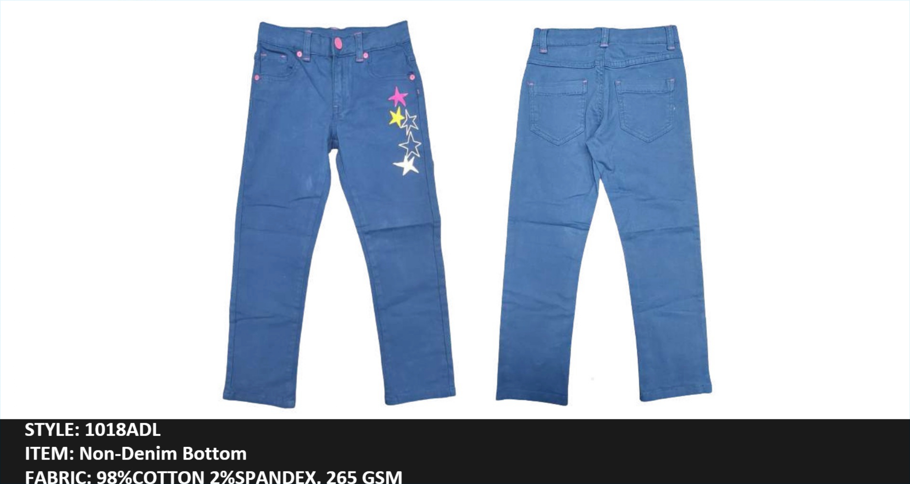 Non-Denim Bottom shorts(KIDS)